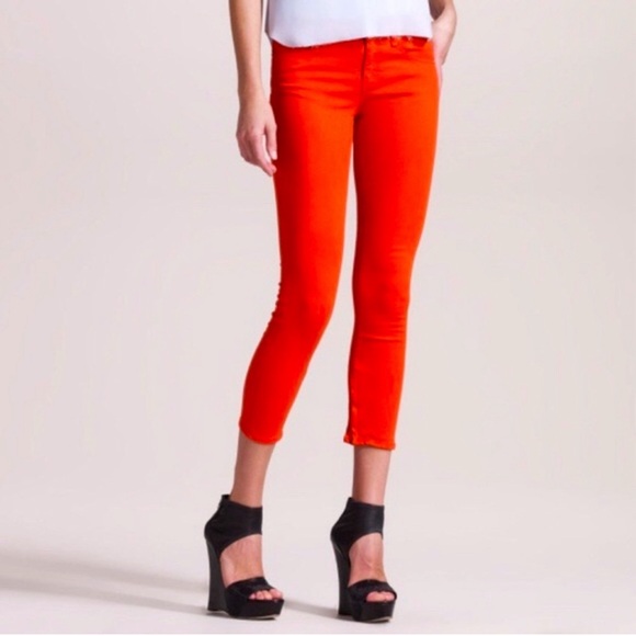 RAG & BONE Zipper Capri Orange - Picture 11 of 14